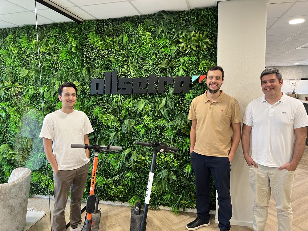The Allsetra team — a platform for thousands of devices in the field.