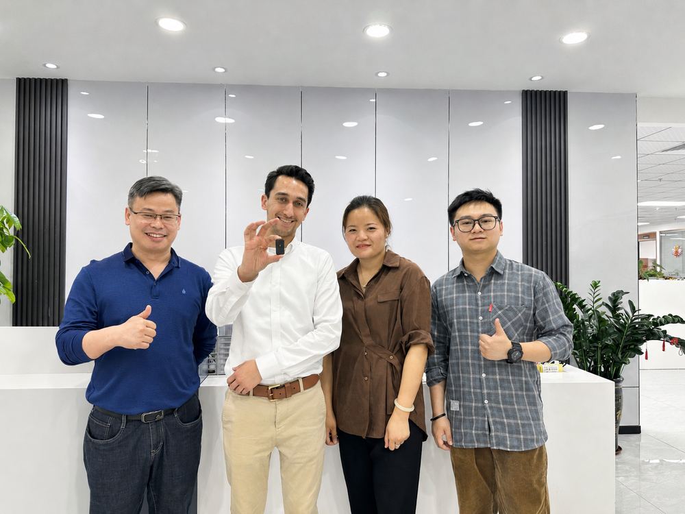 With the partner who makes the sports wearables.